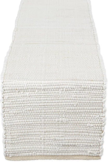 DII Handmade Chindi Tabletop, Reversible and Machine Washable, Table Runner by DII