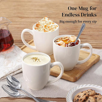 DOWAN Coffee Mugs, 16 oz Ceramic Coffee Cups - Image 5