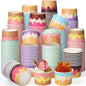 Aodaer 300 Pack 8 oz Paper Cups Disposable Ice Cream Bowls Dessert Cups Sundae by Aodaer