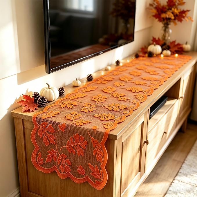 Fall Table Runner Fall Decorations - Image 6
