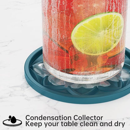 HFHOME Silicone Coasters Set, Bar Tabletop Protection - Image 5