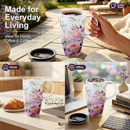 Topadorn 17oz Ceramic Travel Mug - Image 6