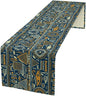 Retro Ancient Egypt Table Runner Vintage Ethnic Ornament Tribal Dinner Runner by moderw