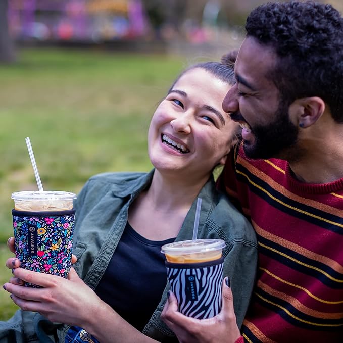 Sok It JavaSok Iced Coffee & Cold Soda Insulated Neoprene Cup Sleeve (Mom Love, Large: 30-32oz)