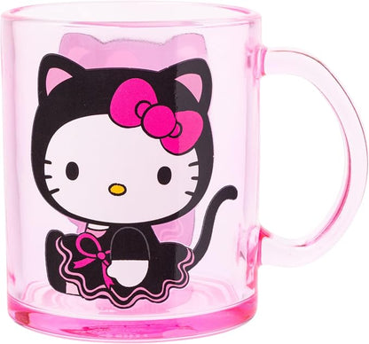 Silver Buffalo Sanrio Hello Kitty Halloween, Glass Coffee Mug, 17.5oz | Spooky by SilverBuffalo