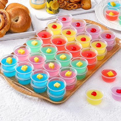 AOZITA 400 Set 2 oz Jello Shot Cups - Image 6