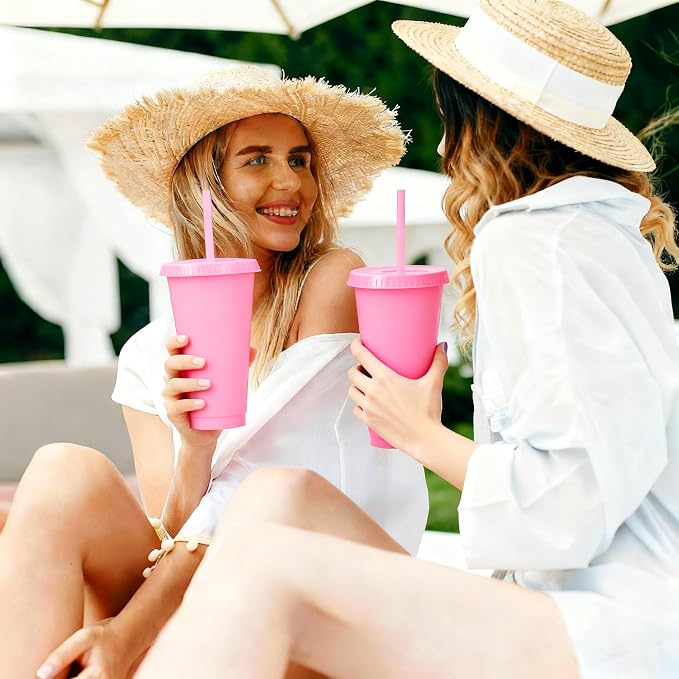 24 oz Reusable Plastic Cups, Custom Cups - Image 4