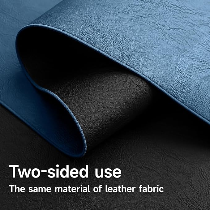 Double-Sided Faux Leather Table Runner, Waterproof Heat Resistant Non-Slip - Image 3