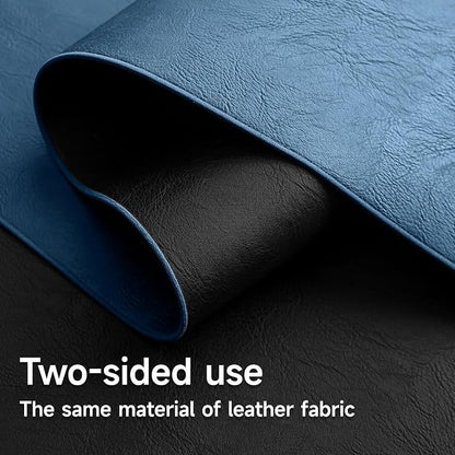 Double-Sided Faux Leather Table Runner, Waterproof Heat Resistant Non-Slip - Image 3
