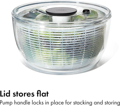 OXO Good Grips Salad Spinner | Lettuce Spinner | Fruit Washer | Fruit Washing - Image 7