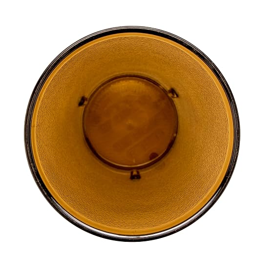 G.E.T. 6620-1-A-EC Heavy-Duty Plastic Restaurant Tumblers, 20 Ounce, Amber | - Image 3