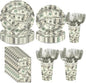 250Pcs Money Party Decoration for Birthday Bachelor Serves 50 | Fun Hundred by Greencian
