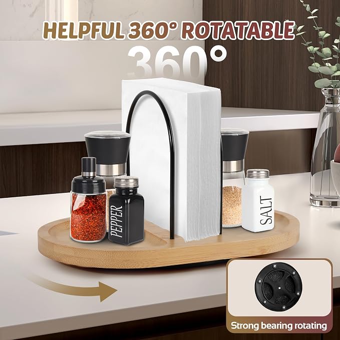 Rotating Napkin Holder for Table - Image 2