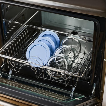 6-Piece Glass Food Storage Containers Set | 2-Cup, Leakproof | Microwave - Image 4