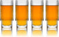 Greenline Goods Ripple Drinking Glasses - 12 oz Modern Kitchen Glassware Set by GreenlineGoods