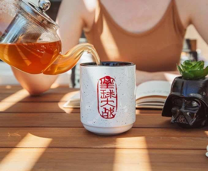 Silver Buffalo Star Wars Darth Vader Asian-Style Ceramic Tea Cup | Traditional - Image 6