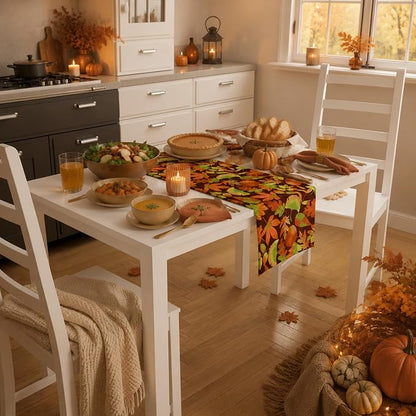 Fall Decor - Autumn Leaves Table Runner | Fall Decorations - Image 6
