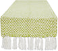 DII Woven Basics Collection 100% Cotton Knit Table Runner by DII