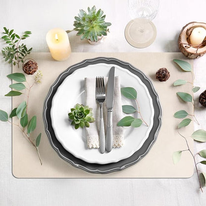 comfoyar Faux Leather Placemats - Image 2