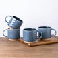 GBhome 12 OZ Stackable Coffee Mugs, Ceramic Coffee Mugs by GBhome