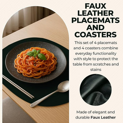 Faux Leather Placemats and Coasters - Image 7