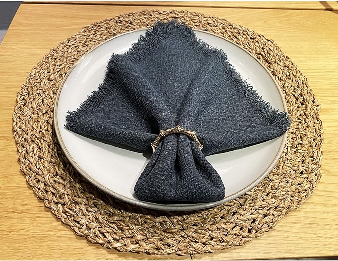 Napkin Rings Set of 6, Family Dinner, Thanksgiving, and Party - Image 4