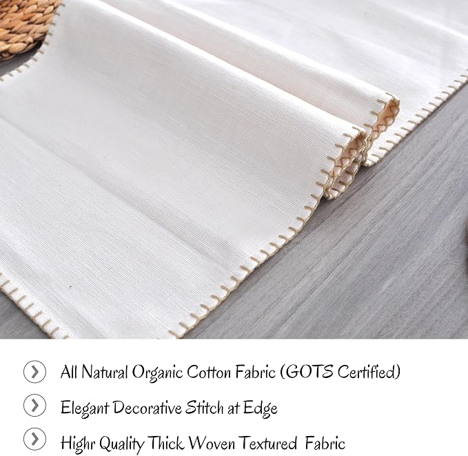 Coffee Table Runner 14 x 36 inch Short Table Runner - Image 7