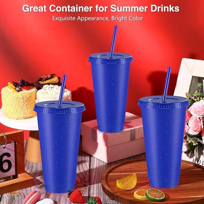 Amyhill 12 Pcs Reusable Glitter Cups - Image 4