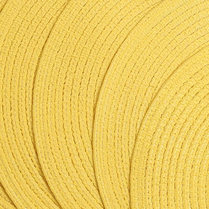 SHACOS Round Braided Placemats Set of 4 Washable Kitchen Table Place Mats - Image 2