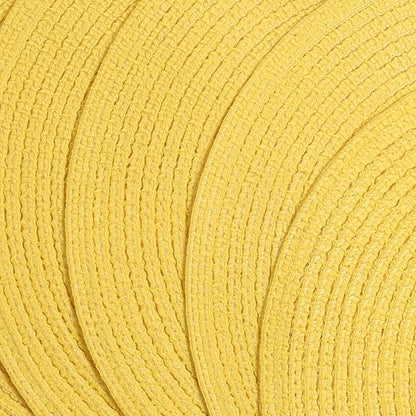 SHACOS Round Braided Placemats Set of 4 Washable Kitchen Table Place Mats - Image 2
