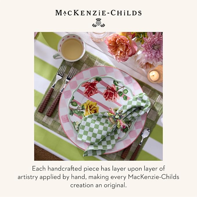 MACKENZIE-CHILDS Napkin Ring, Queen Bee | Handcrafted design, made from brass - Image 6