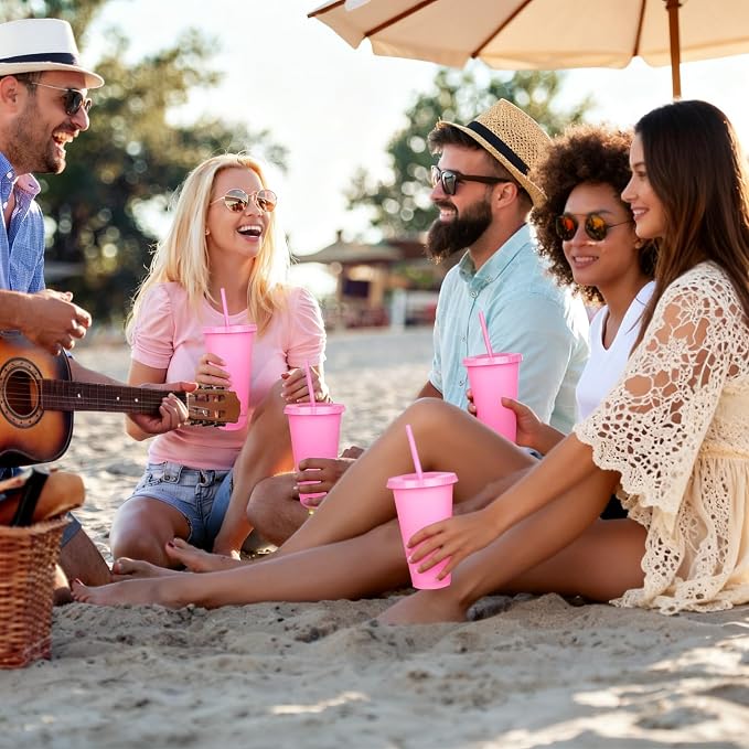 24 oz Reusable Plastic Cups, Custom Cups - Image 6