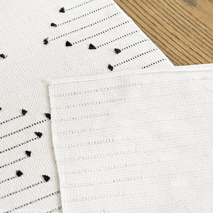 Artoid Mode Black Boho Table Runner - Image 8