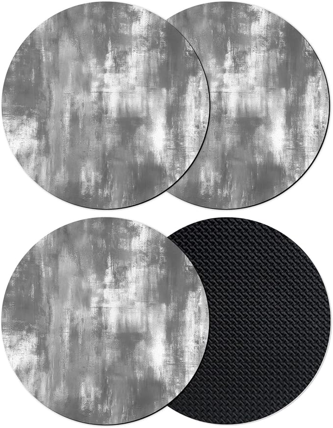 Modern Minimalist Coasters Set of 4, Absorbent Coasters by Unknown