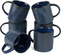 famiware Coffee Mug Set for 6, Star 12 oz Catering Mugs Cup Set by Famiware