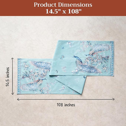 Maison d' Hermine Table Runner 100% Combed Cotton 14.5"x108" | Table Runners - Image 5
