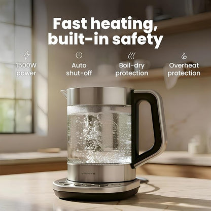 Viante Alba Electric Tea Kettle - Image 7