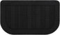 BEQHAUSE 30x18 Inch Kitchen Rug Mat Durable Kitchen Rugs Non-Slip Washable Absorbent Kitchen Mats for Floor Dirt-Resistant Semicircular Kitchen Mat (Black)