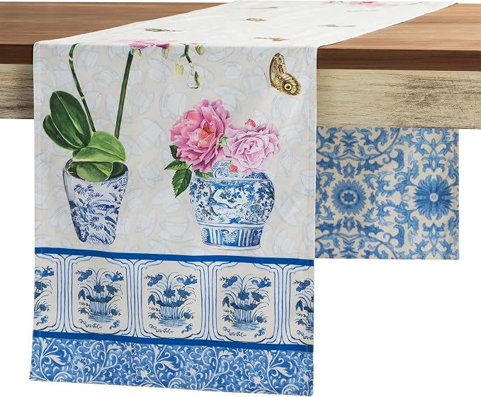 Maison d' Hermine Table Runner 100% Cotton 14.50" x 72" | Table Runners 72 by MaisondHermine