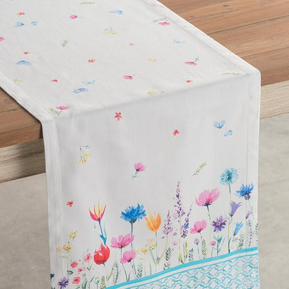 Maison d' Hermine Table Runner 100% Cotton 14.50" x 72" | Table Runners 72 - Image 9