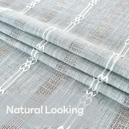Heavy Duty Cotton Table Cloth for Rectangle Table Rectangular Farmhouse Vintage Tablecloth Washable Rustic Table Cover (Gray, Rectangle, 52''x 98'', 8-10 Seats)