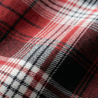 Artoid Mode Red Dark Blue Farmhouse Plaid Valentine Table Runner, Winter Rustic - Image 6