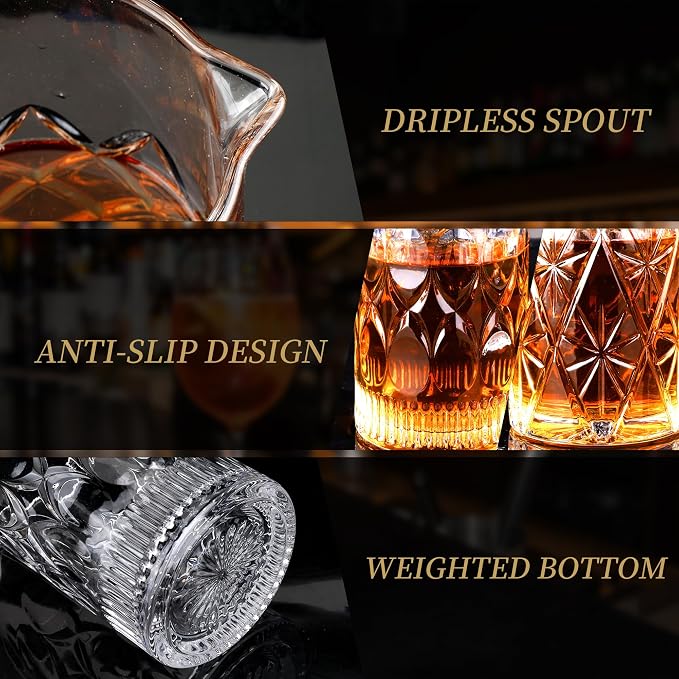 24 Oz Cocktail Mixing Glass Stirring Glasses - Image 3