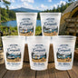 Custom Party Cups, Personalized Birthday Camping Gifts by PawfectHouseGifts