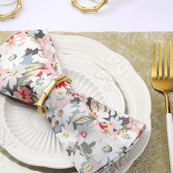 Napkin Rings Set – Elegant, Durable & Lightweight Table Decor – Premium Napkin - Image 5