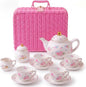 Giggle & Honey® Floral Porcelain Tea Set by GiggleHoney