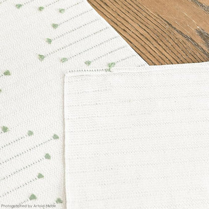 Artoid Mode Sage Green Boho Table Runner - Image 8
