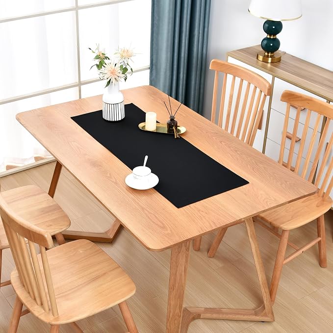 Farmhouse Black Table Runner Small Short Table Runners 36 Inches Coffee Table by Wolkemer