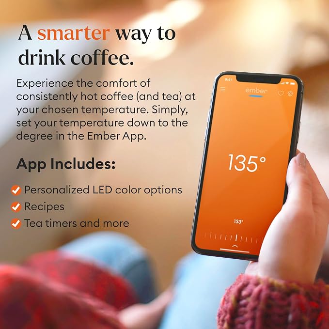 Ember Temperature Control 14oz Smart Mug 2, App-Controlled and Rechargeable - Image 2