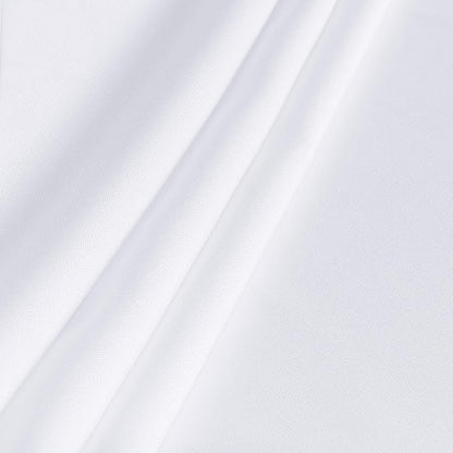 sancua Rectangle Tablecloth - 90 x 156 Inch - Water Resistant Spill Proof Washable Polyester Table Cloth, Decorative Fabric Table Cover for Dining Tables, Buffet Parties and Camping, White